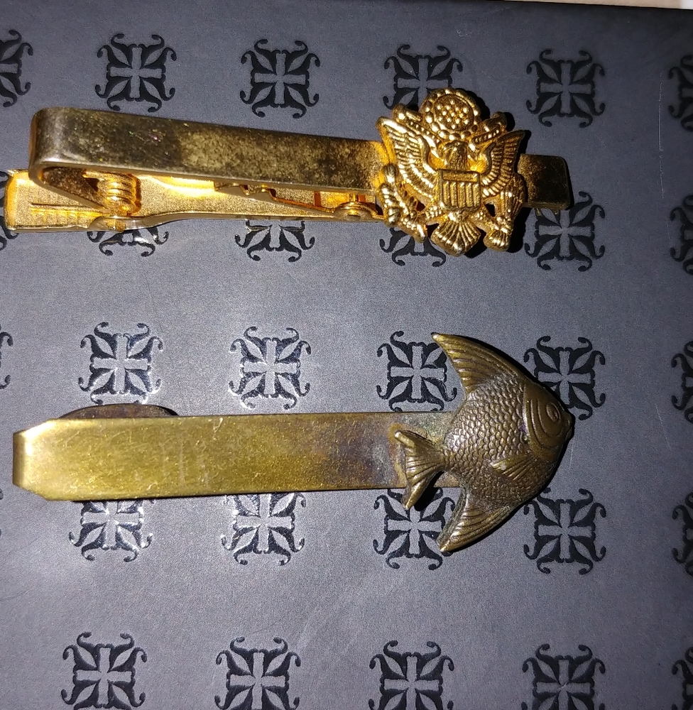 Vintage Tie Clips
